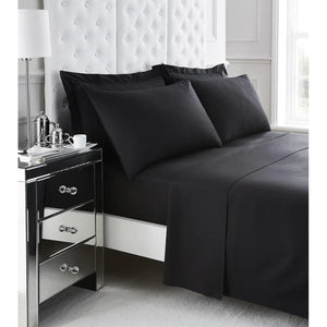 200tc egyptian cotton pillowcases black