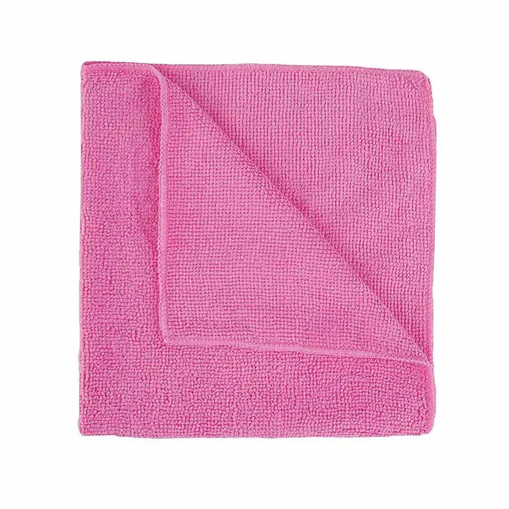 pink contract microfibre cloths