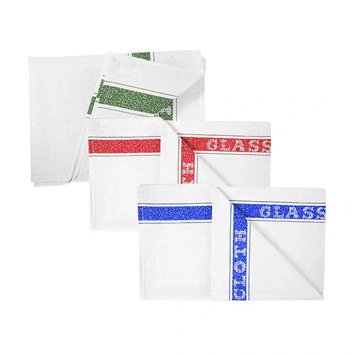 assorted cotton glass cloths