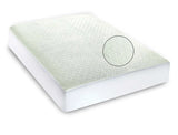 waterproof quilted bamboo mattress protector