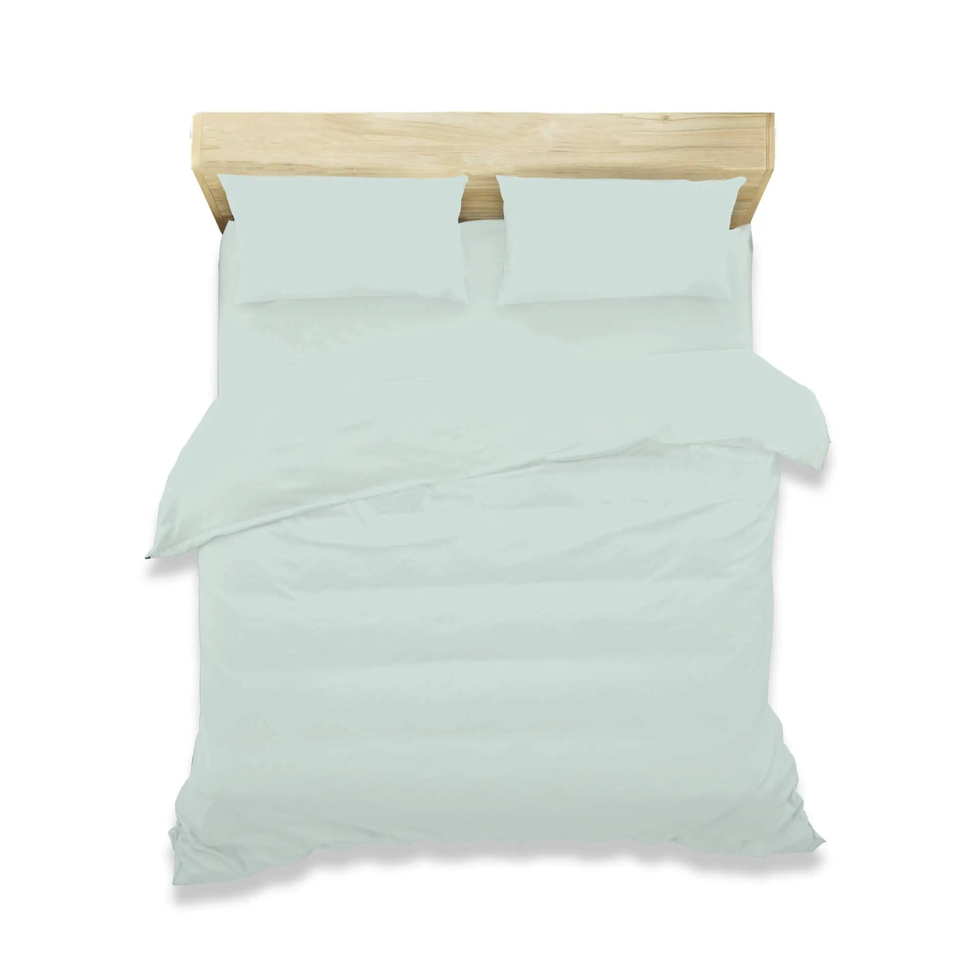 duvet cover set polycotton duckegg