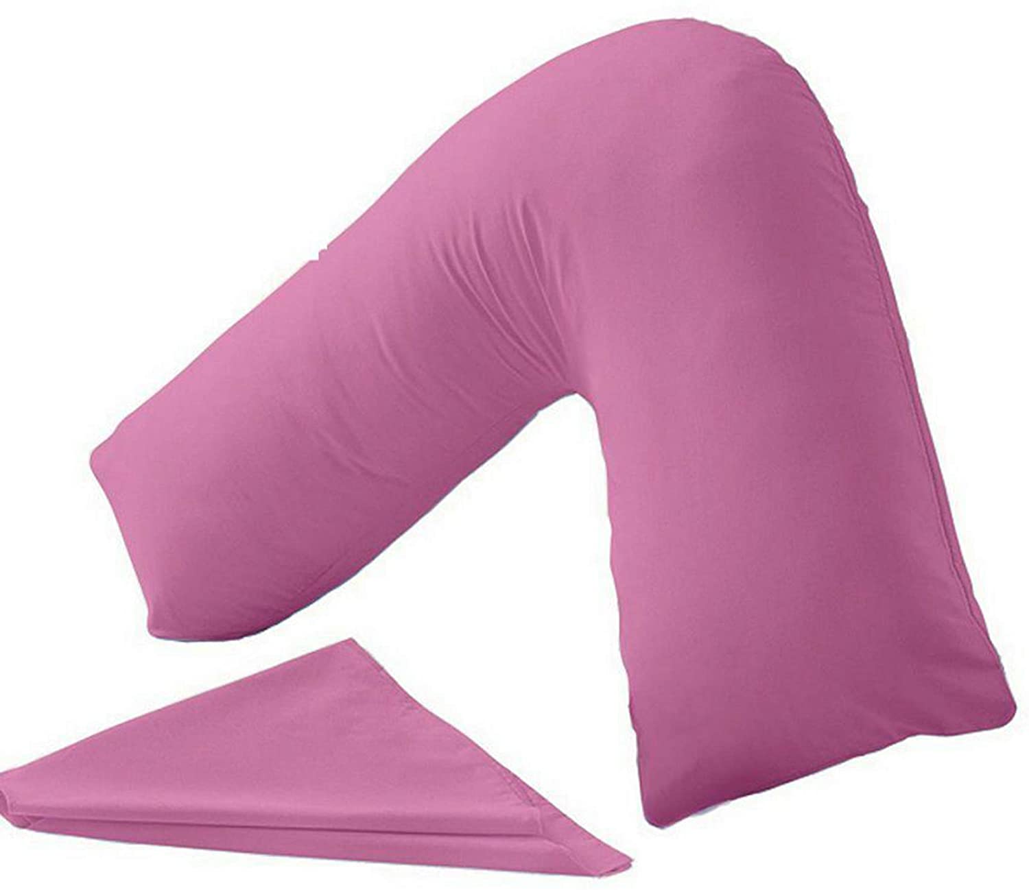 PC v shaped pillowcase fuchsia