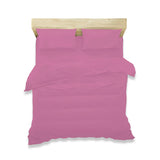 duvet cover set polycotton fuchsia