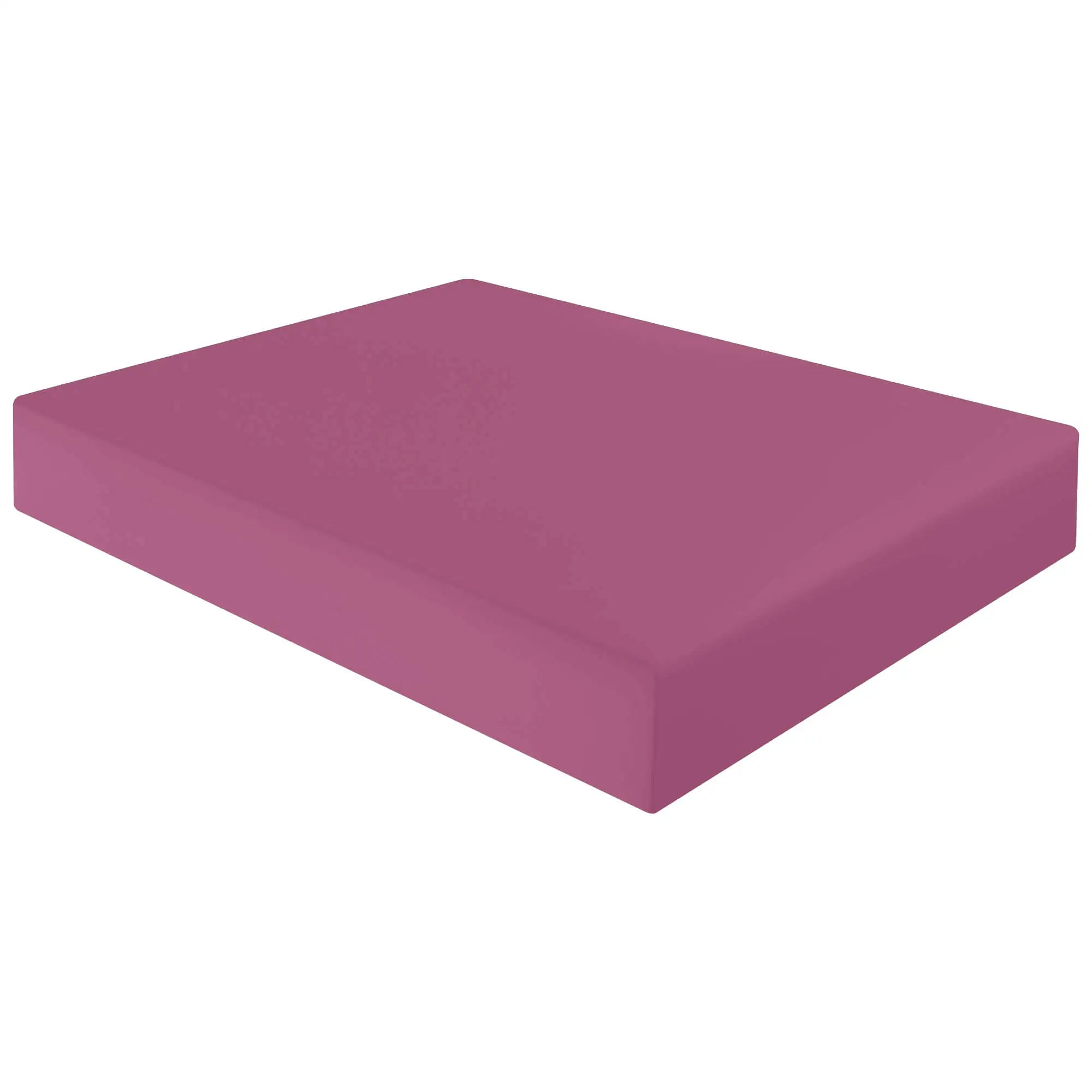 poly cotton fitted sheet fuchsia