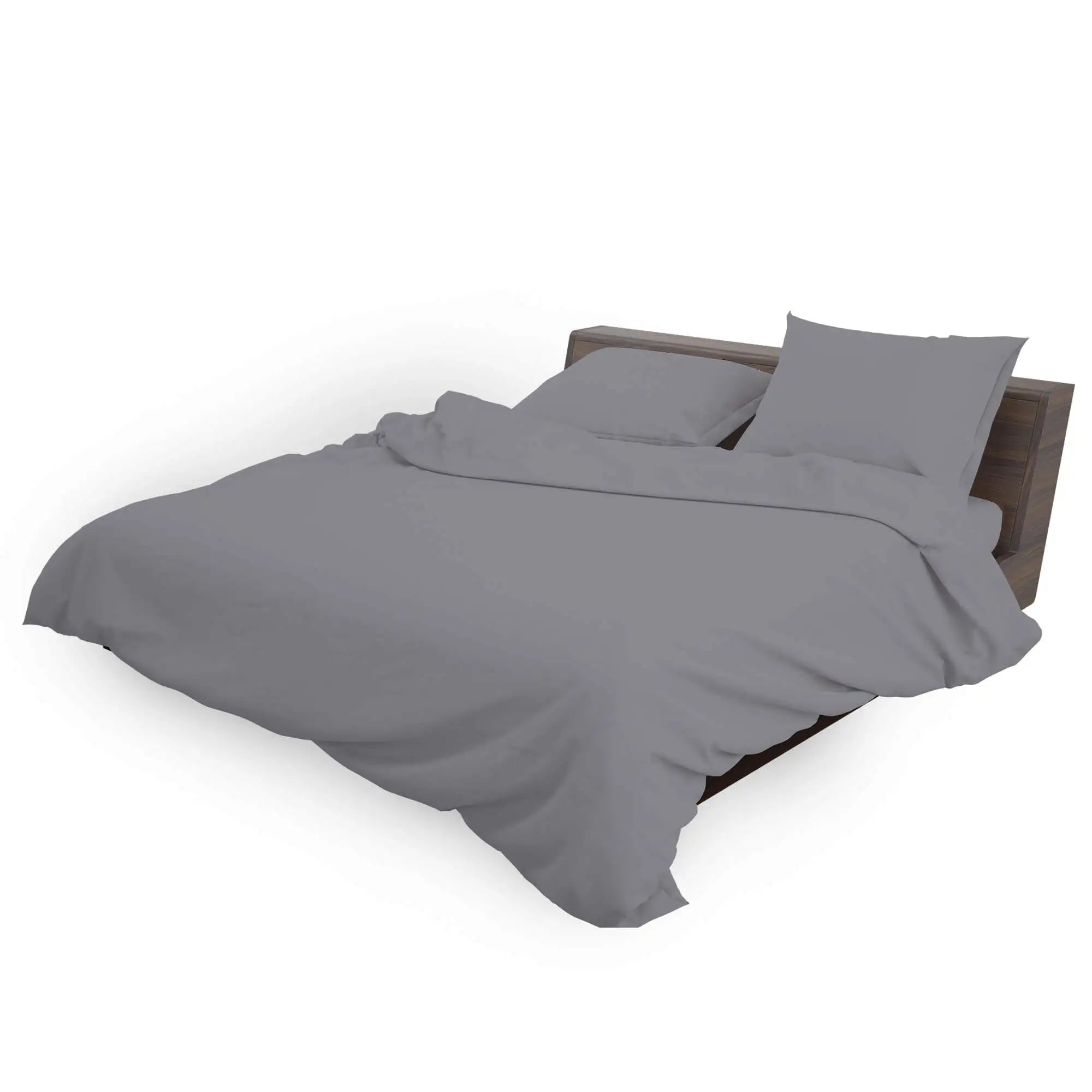 Easy Iron PC duvet cover grey