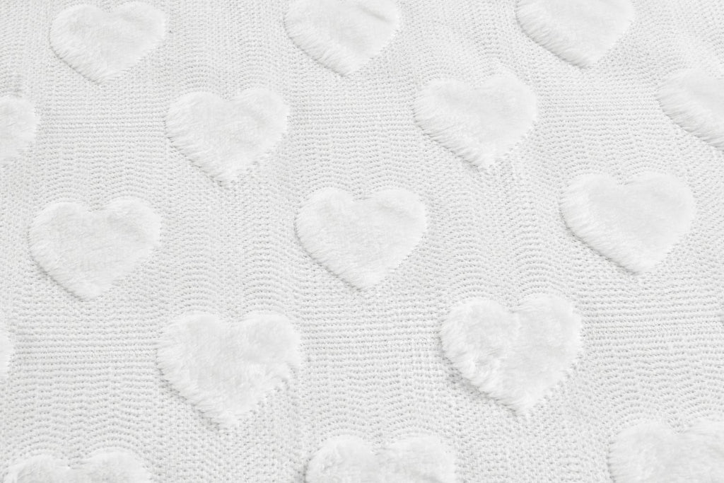 Hearts Teddy Fleece Duvet Cover Set | 2 Colours