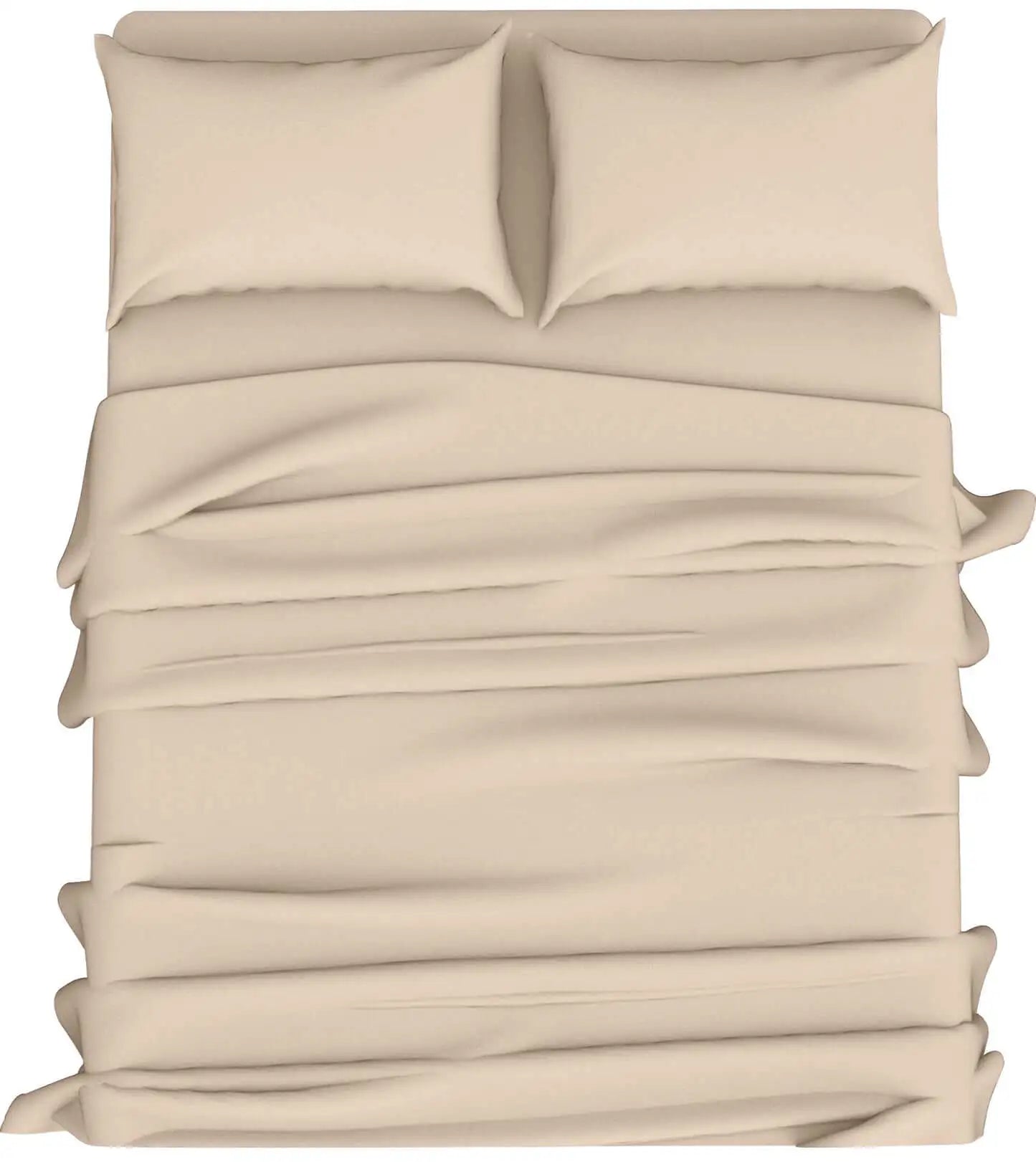 easy care PC sheets set latte