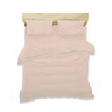 duvet cover set polycotton latte