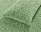 Leaves Teddy Fleece Duvet Cover Set | 3 Colours