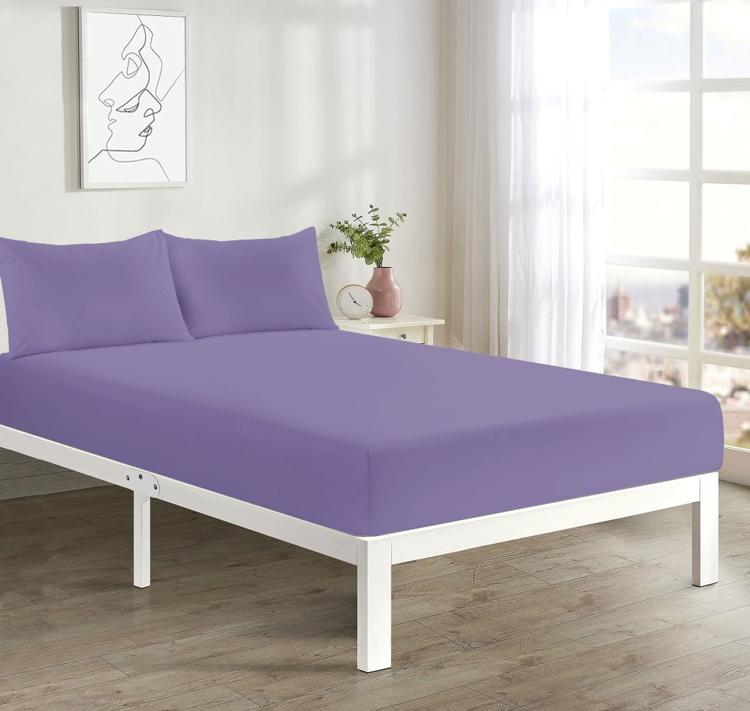 Brushed Microfibre Fitted Sheets | 25CM Deep