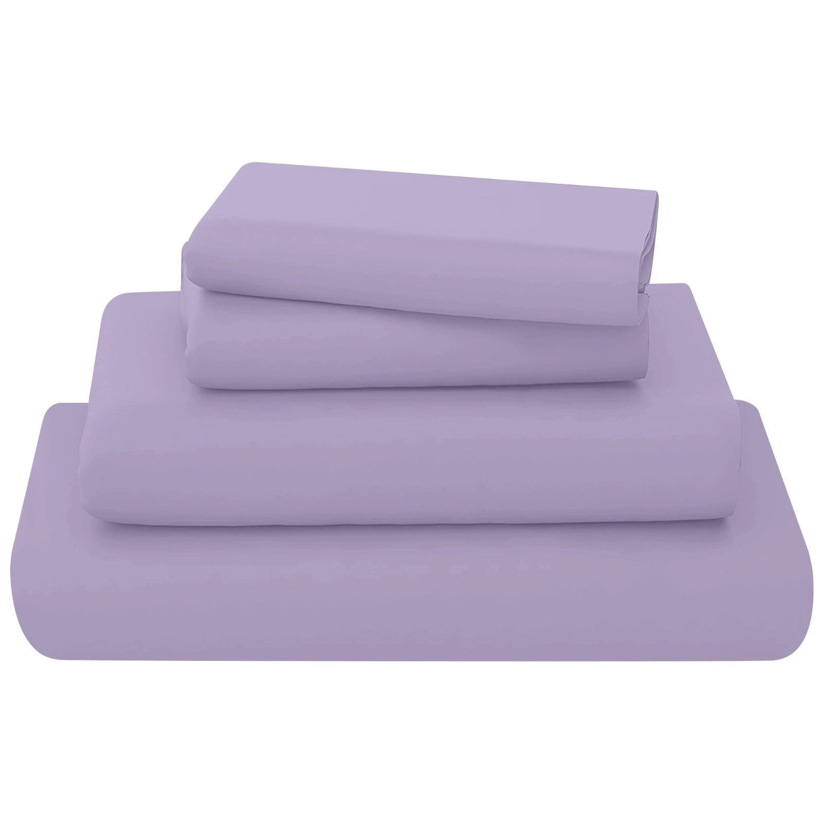 easy care flat sheet  lilac