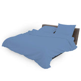 Easy Iron PC duvet cover midblue