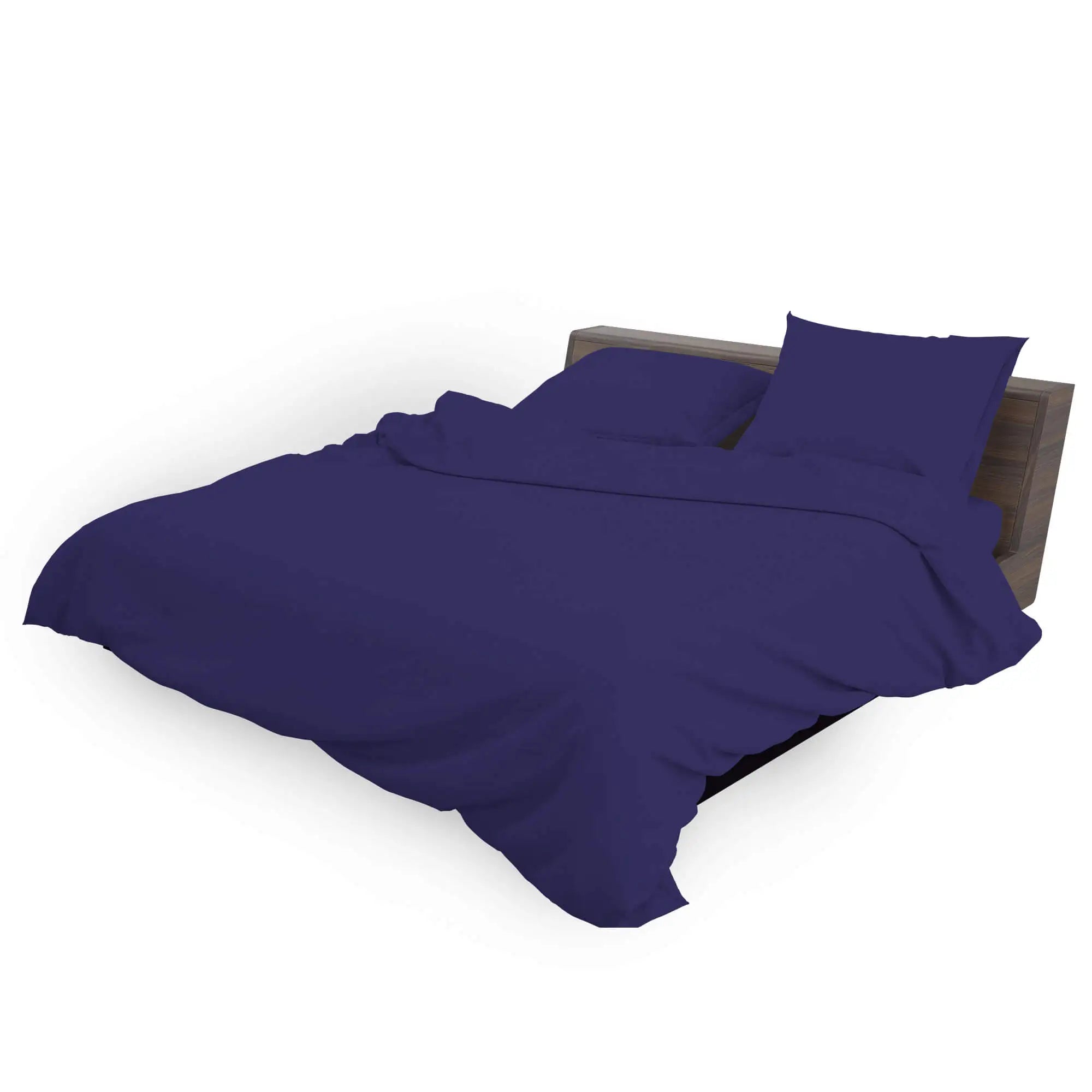 Easy Iron PC duvet cover navy