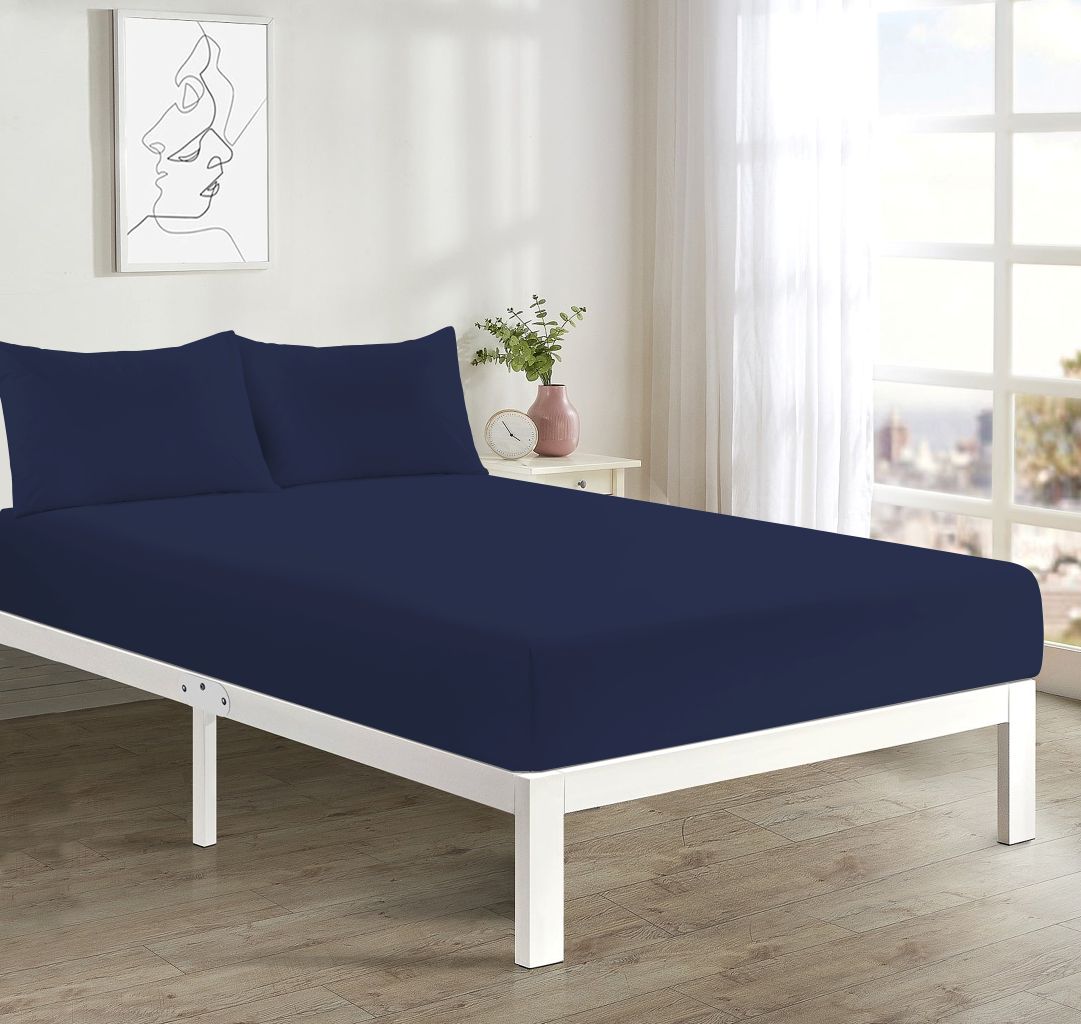 Brushed Microfibre Fitted Sheets | 25CM Deep