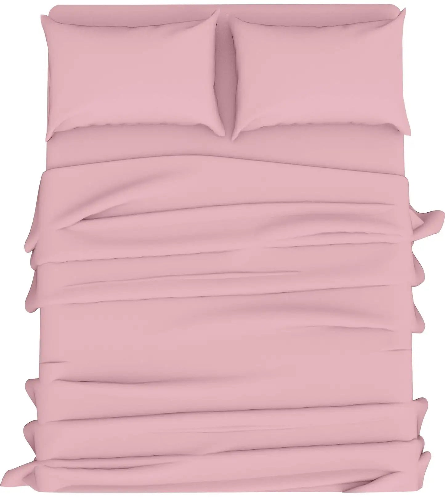easy care PC sheets set pink