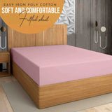 easy iron PC extra deep fitted sheet pink