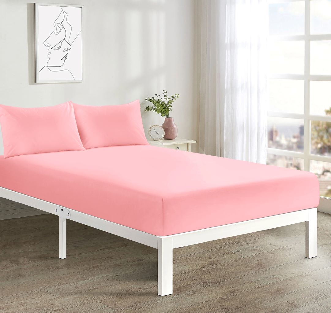 Brushed Microfibre Fitted Sheets | 25CM Deep