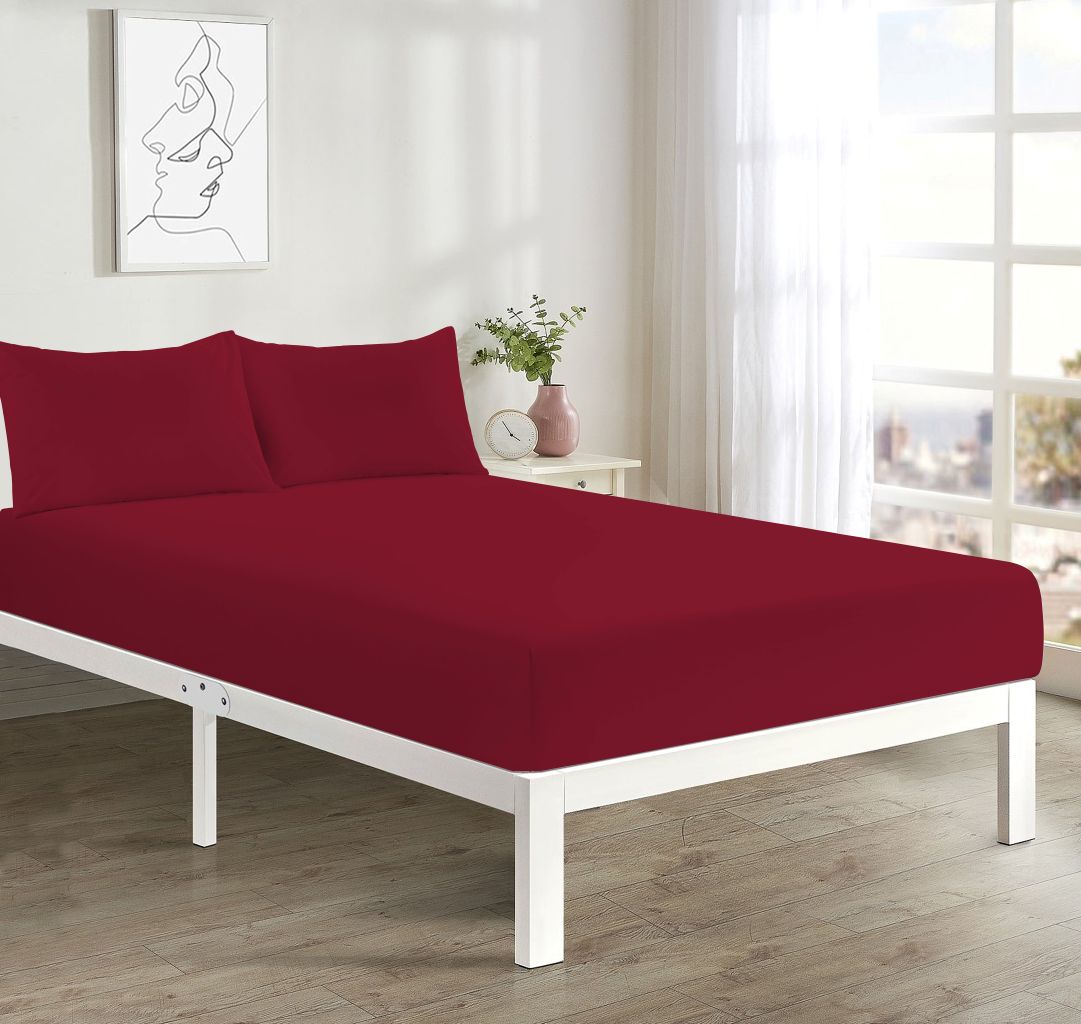 Brushed Microfibre Fitted Sheets | 25CM Deep