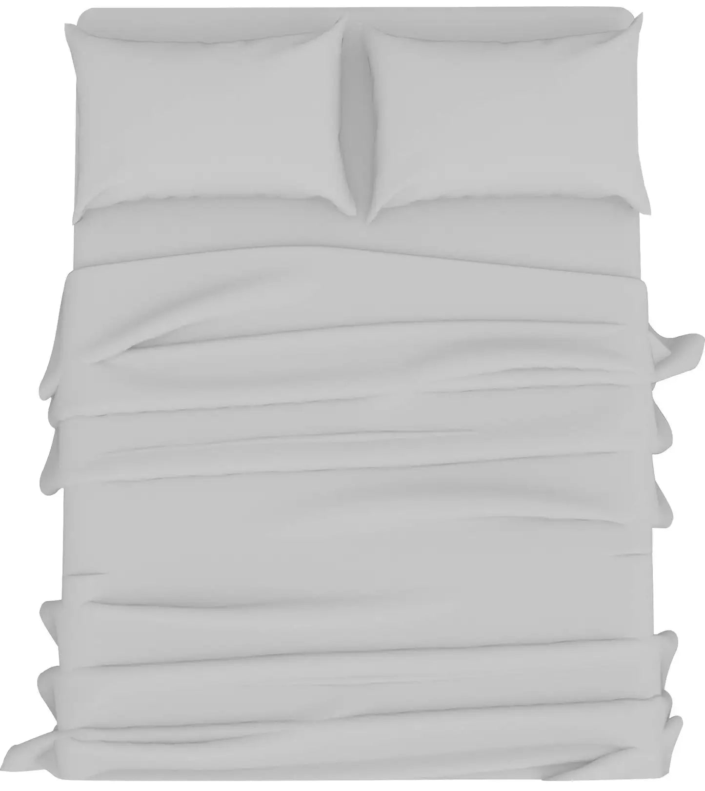 easy care PC sheets set silver