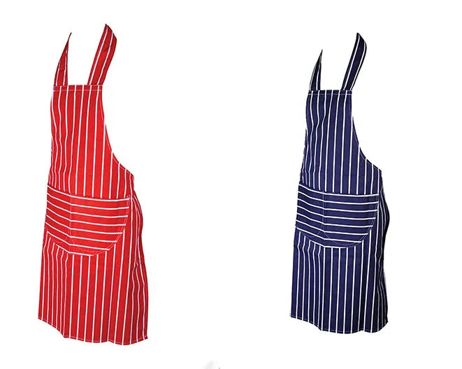 cotton striped aprons