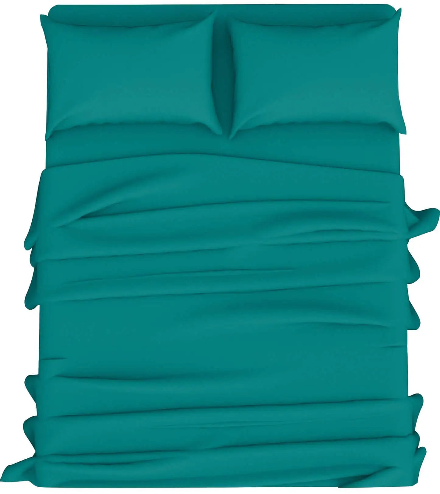 easy care PC sheets set teal