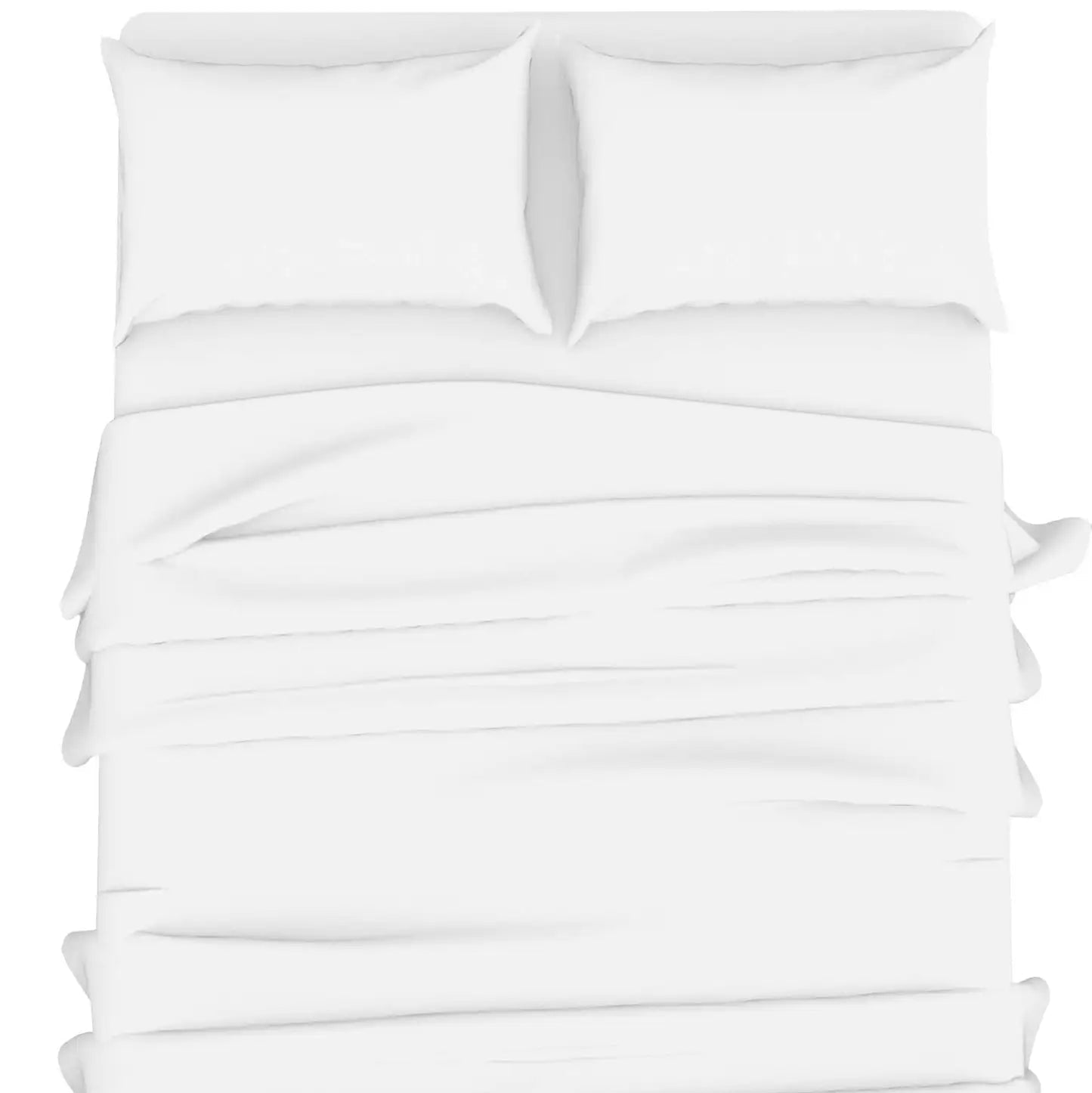 easy care PC sheets set white