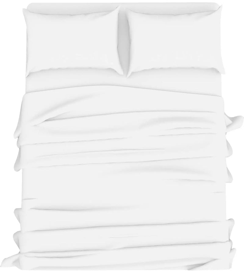 easy care PC sheets set white