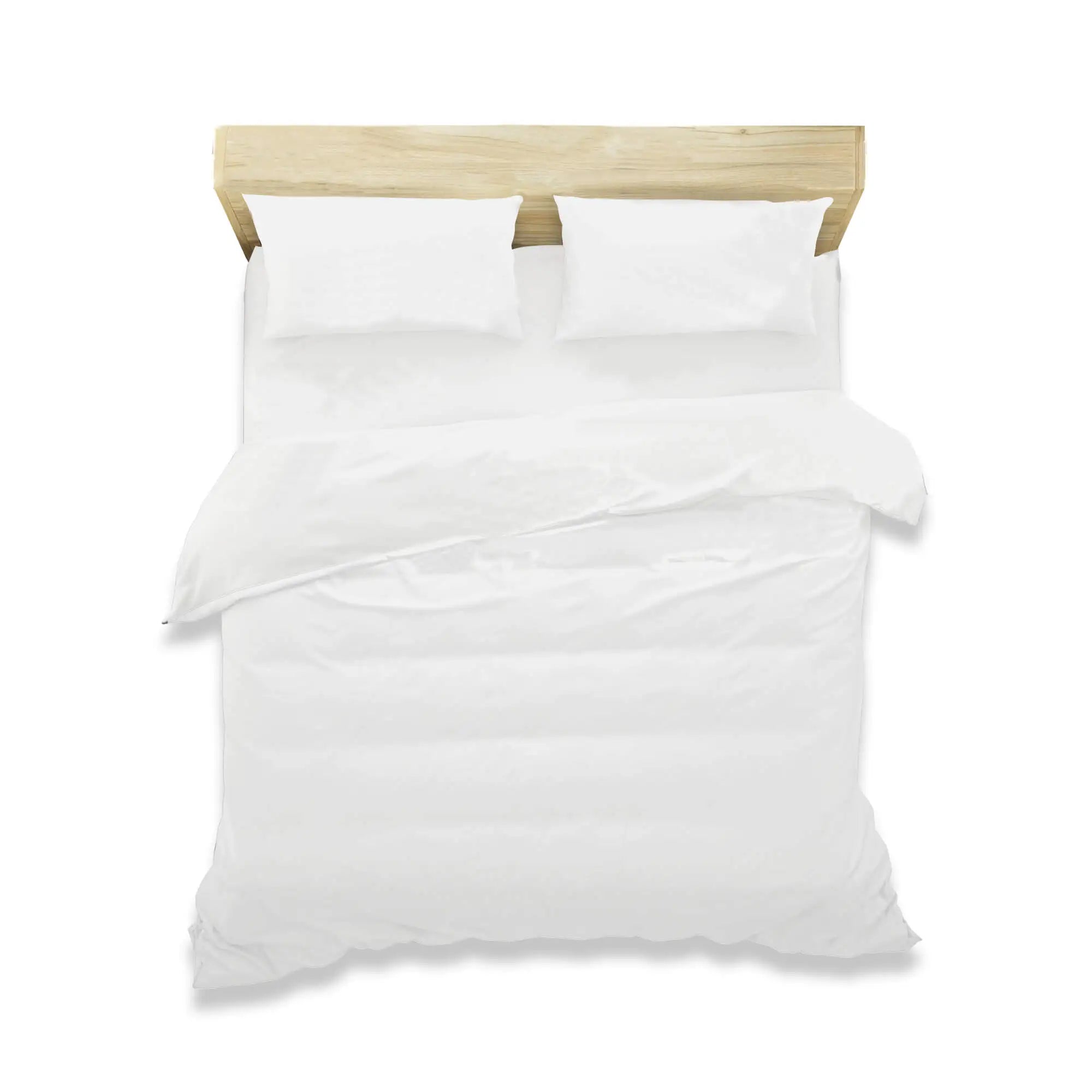 duvet cover set polycotton white